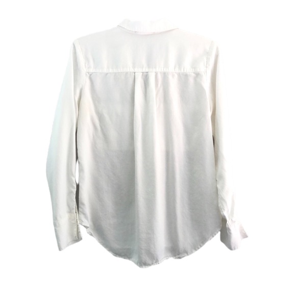 Cloth & Stone Button Down White Collared Shirt - Picture 3 of 5